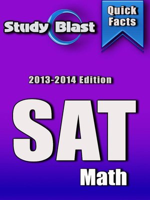 cover image of Study Blast SAT Math Prep